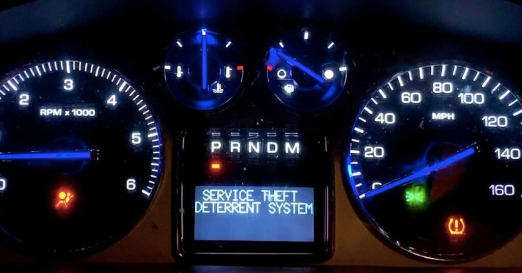 Service Theft Deterrent System