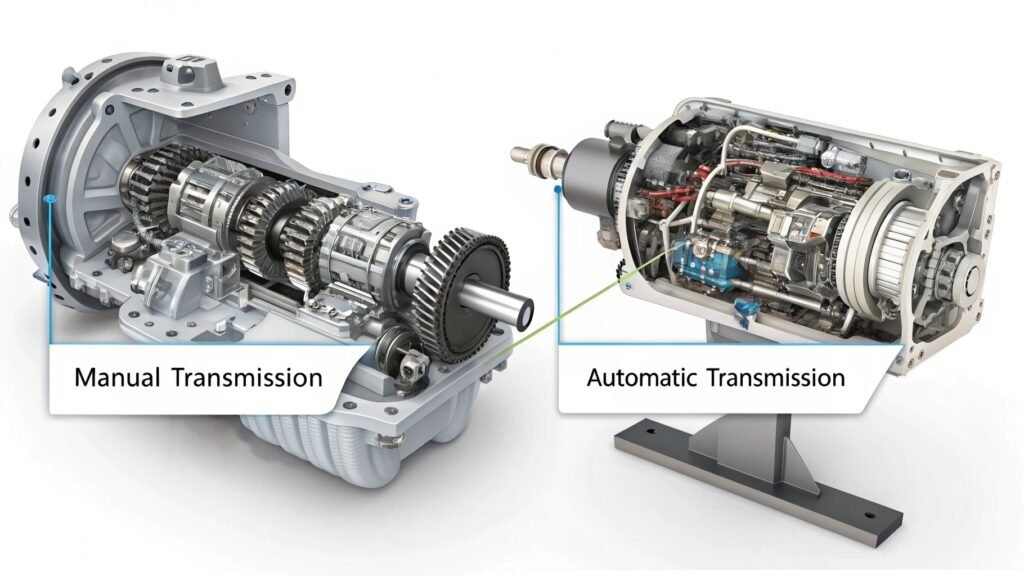 Manual Transmission vs Automatic Transmission Comparison