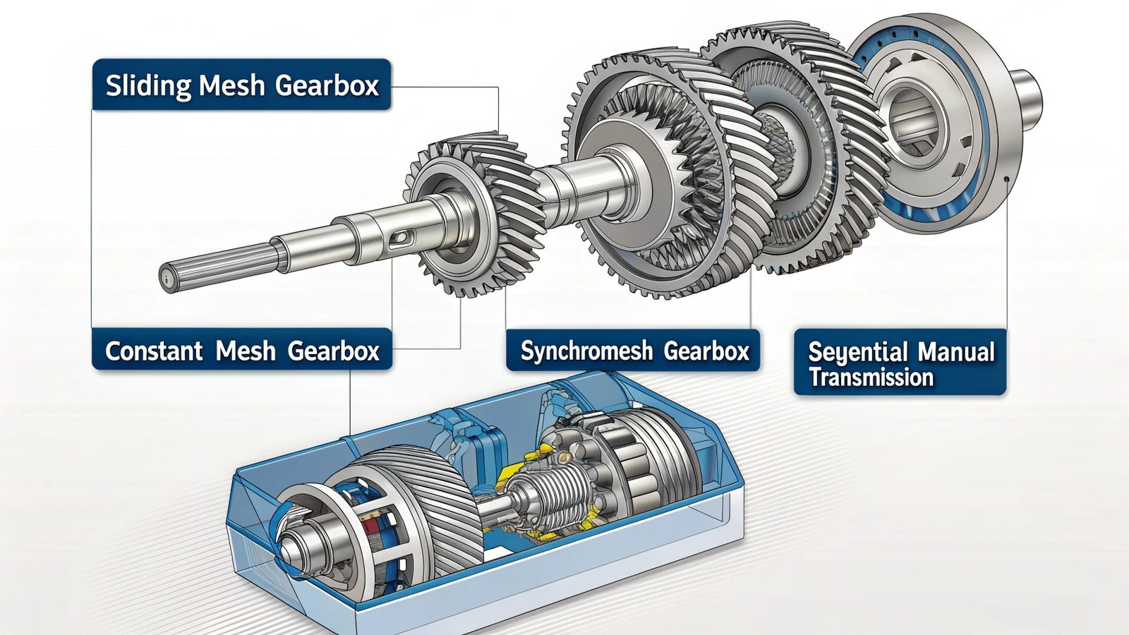 Manual Transmission Explained: Diagram, Parts, Working & Types